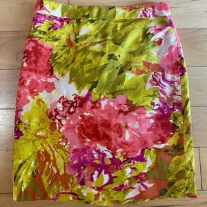 Jcrew floral pencil skirt | size 2